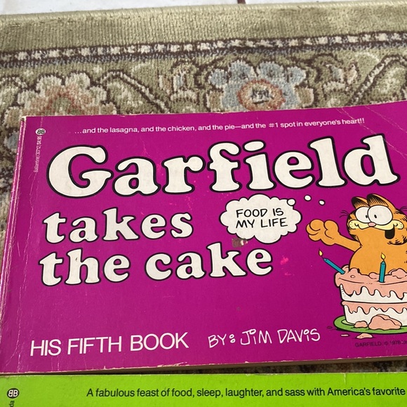 Vintage 1970s, one Garfield fat cat three pack +2 other books - Picture 6 of 7